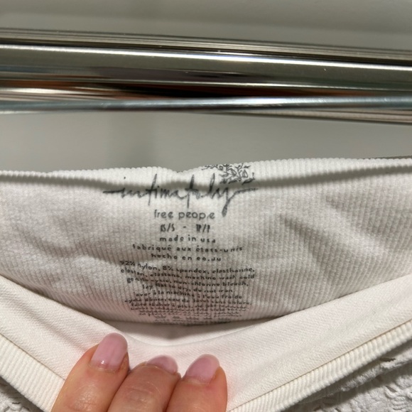 Free people bandeau top with texture and built in support - Picture 2 of 2